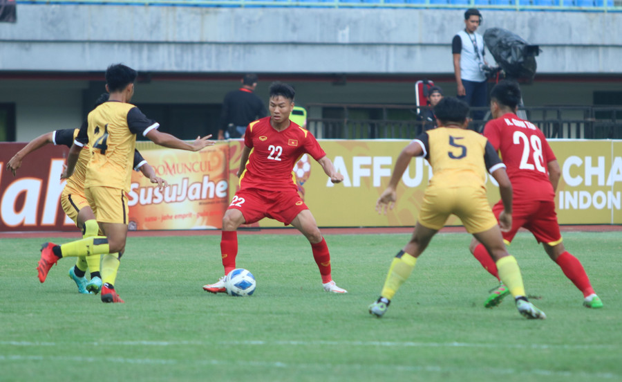 U.19 Việt Nam đã dưỡng chân cho đội hình chính để gặp Myanmar và Thái Lan. Ảnh: VFF  U.19 Việt Nam đã dưỡng chân cho đội hình chính để gặp Myanmar và Thái Lan. Ảnh: VFF