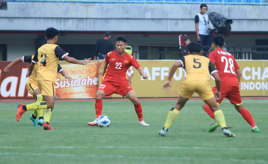  U.19 Việt Nam đã dưỡng chân cho đội hình chính để gặp Myanmar và Thái Lan. Ảnh: VFF