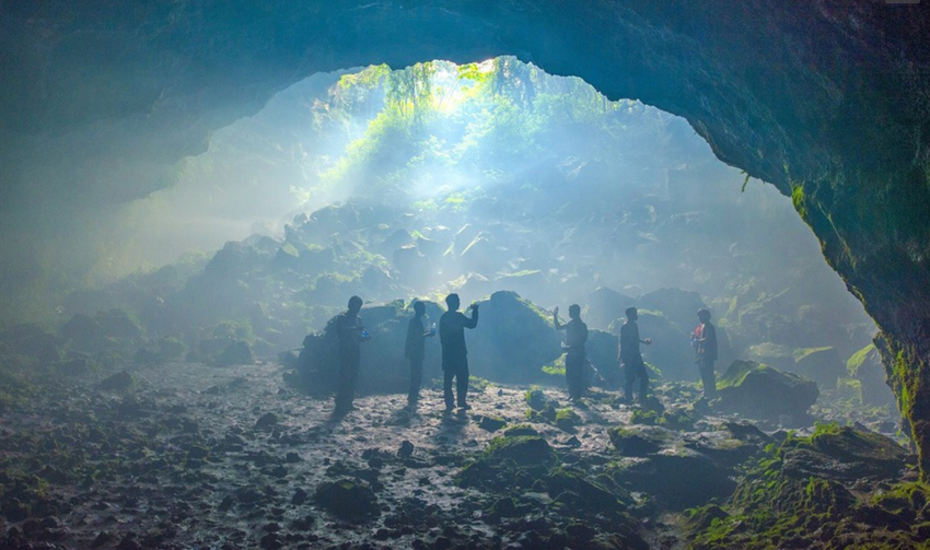 Hoang sơ Công viên địa chất toàn cầu ở Đắk Nông. Ảnh: N.M.P