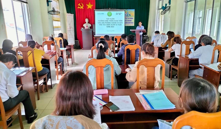 Quang cảnh lớp tập huấn. Ảnh: Như Nguyện Quang cảnh lớp tập huấn. Ảnh: Như Nguyện