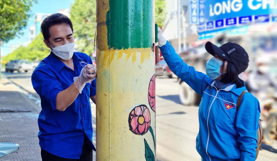 (GLO)- Thông qua các hoạt động tình nguyện, tuổi trẻ TP. Pleiku đã phát huy vai trò xung kích trên mọi lĩnh vực, góp phần chung sức xây dựng thành phố ngày càng văn minh, giàu đẹp. 