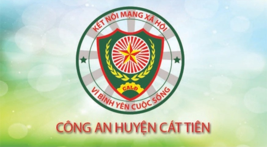 Giao diện Zalo Công an H.Cát Tiên. Ảnh: L.V