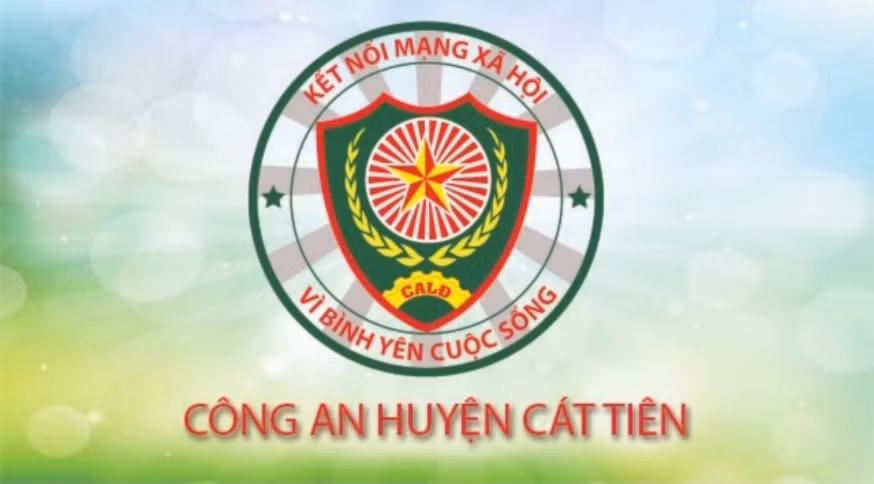 Giao diện Zalo Công an H.Cát Tiên. Ảnh: L.V