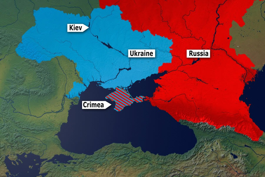 Ukraine tuyên bố sẽ giành lại Crimea bằng vũ khí phương Tây. Ảnh: RT  Ukraine tuyên bố sẽ giành lại Crimea bằng vũ khí phương Tây. Ảnh: RT