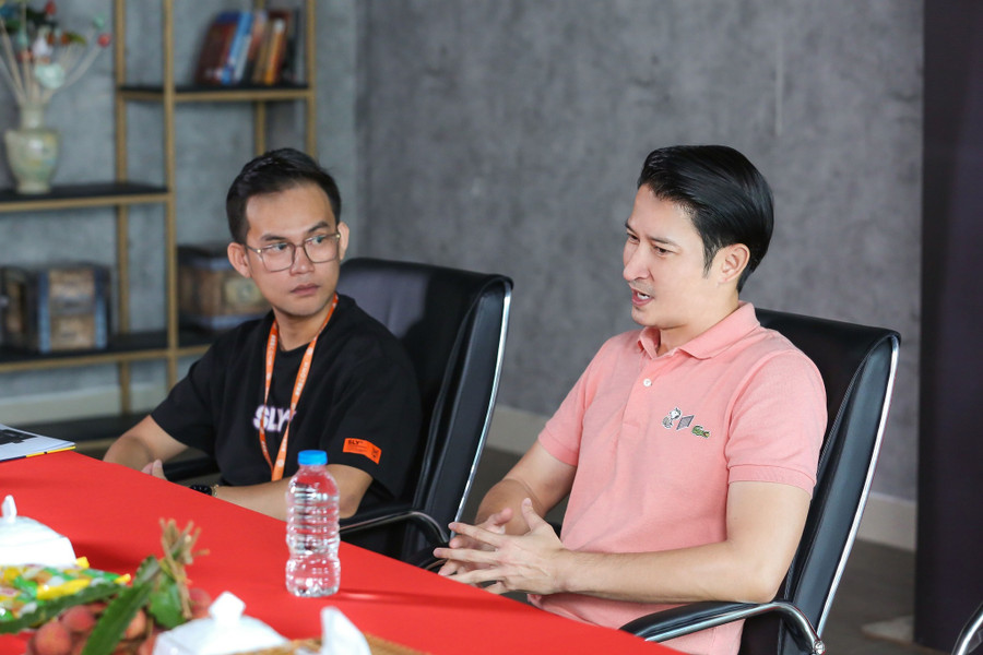 Huy Khánh cho biết anh sẽ không ngại đi học tiếng Trung nếu được nhận vai nam chính của Doctor Outsider. Ảnh: ĐPCC Huy Khánh cho biết anh sẽ không ngại đi học tiếng Trung nếu được nhận vai nam chính của Doctor Outsider.