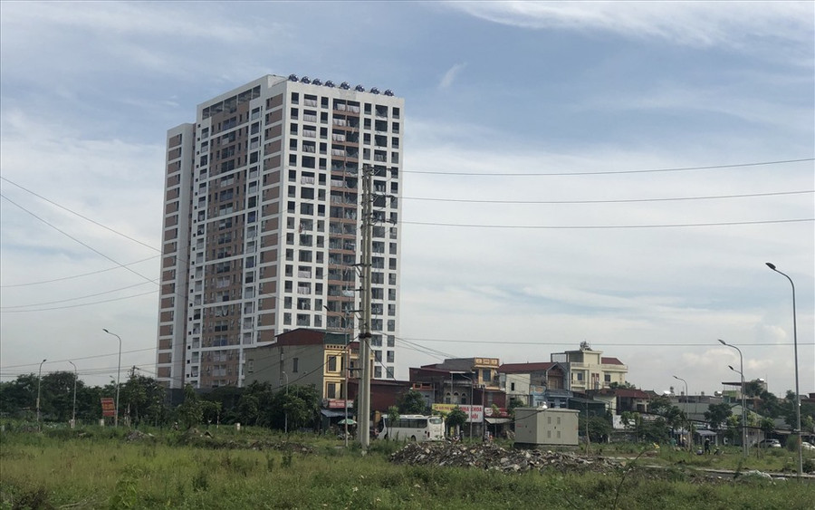 Dự án nhà ở xã hội Dabaco Khắc Niệm (Bắc Ninh). Ảnh: PV  Dự án nhà ở xã hội Dabaco Khắc Niệm (Bắc Ninh). Ảnh: PV