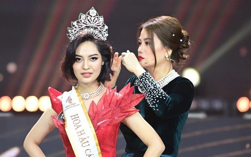 Trương Ngọc Ánh nói lý do Nông Thuý Hằng không được cử thi Miss Earth. Ảnh: BTC