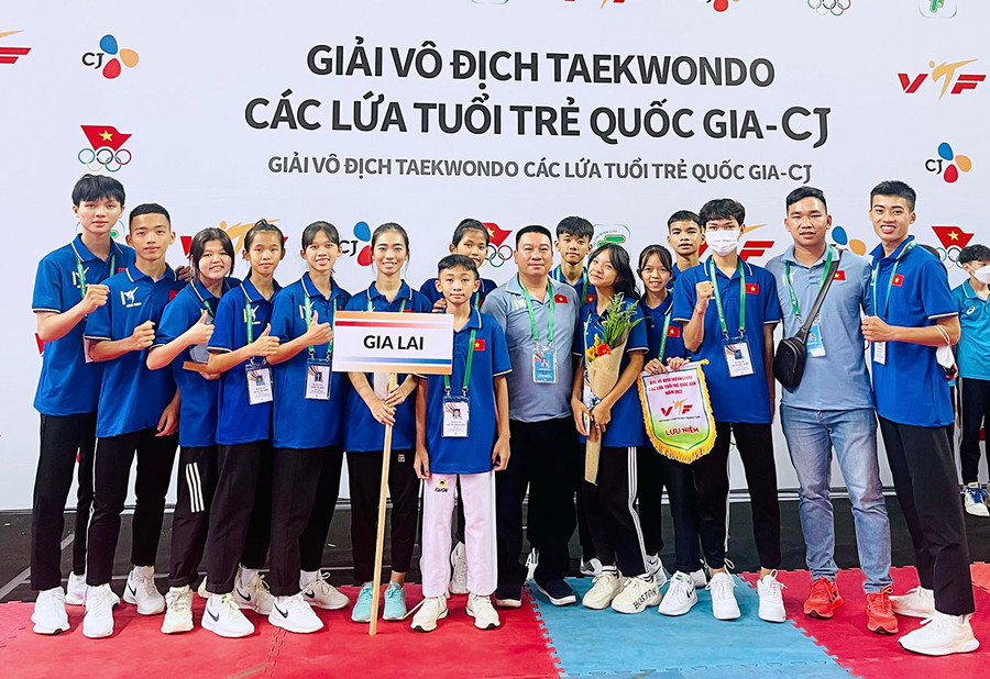  16 VĐV Gia Lai sẽ tranh tài tại giải đấu. Ảnh: Nguyễn Nhật 