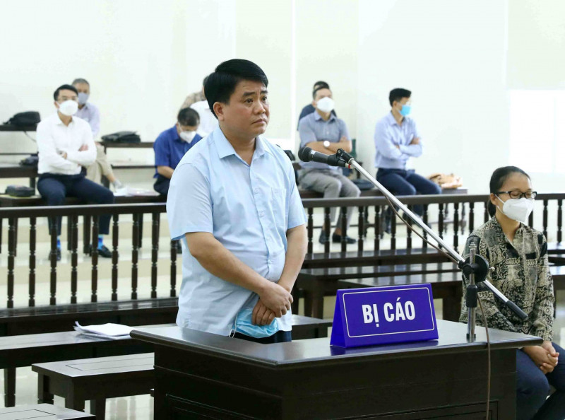 Bị cáo Nguyễn Đức Chung. Bị cáo Nguyễn Đức Chung.