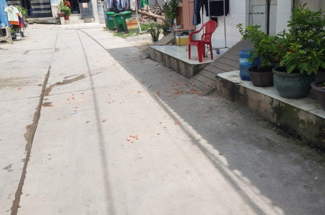 Hiện trường vụ việc.