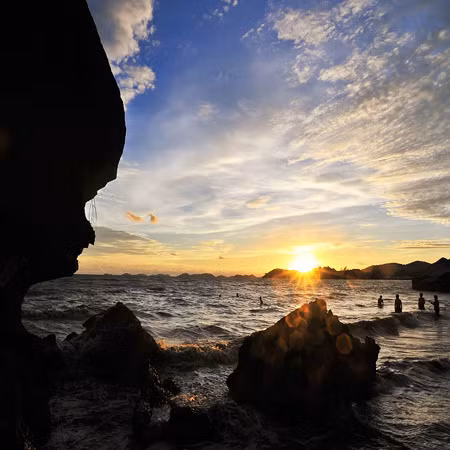  Hoàng hôn Hà Tiên - Hòn Chông, Kiên Giang (nguồn internet)