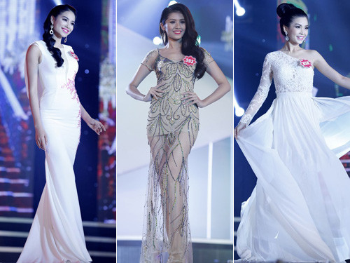 Một số thí sinh vòng chung kết: Phạm Hương, Diễm Hương, Diễm Trang Một số thí sinh vòng chung kết: Phạm Hương, Diễm Hương, Diễm Trang