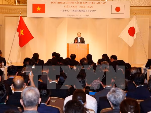 Thủ tướng Nguyễn Xuân Phúc dự Đối thoại chính sách kinh tế cao cấp Việt Nam-Nhật Bản.