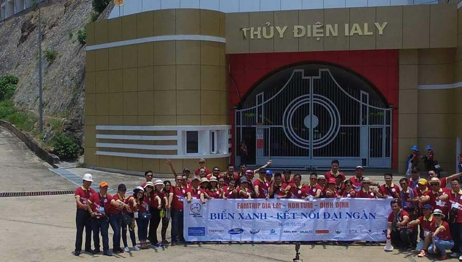  Biển xanh-kết nối đại ngàn. Ảnh: V.T.T