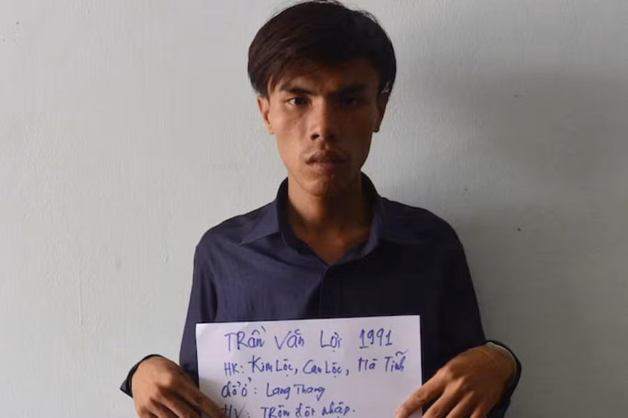 Đối tượng Trần Văn Lợi. Ảnh: V.P