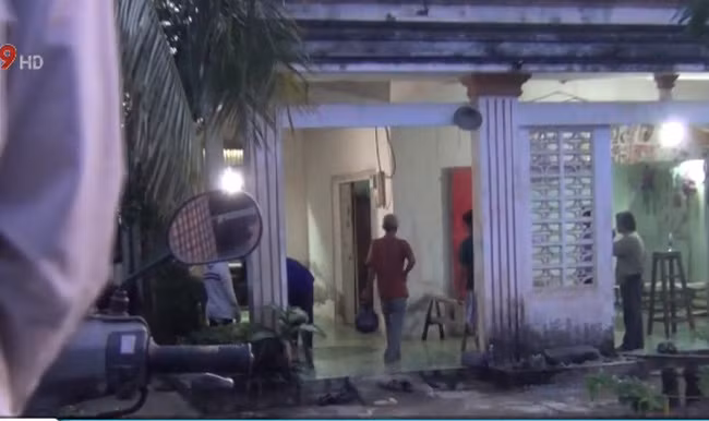 Ngôi nhà nơi xảy ra vụ án mạng.