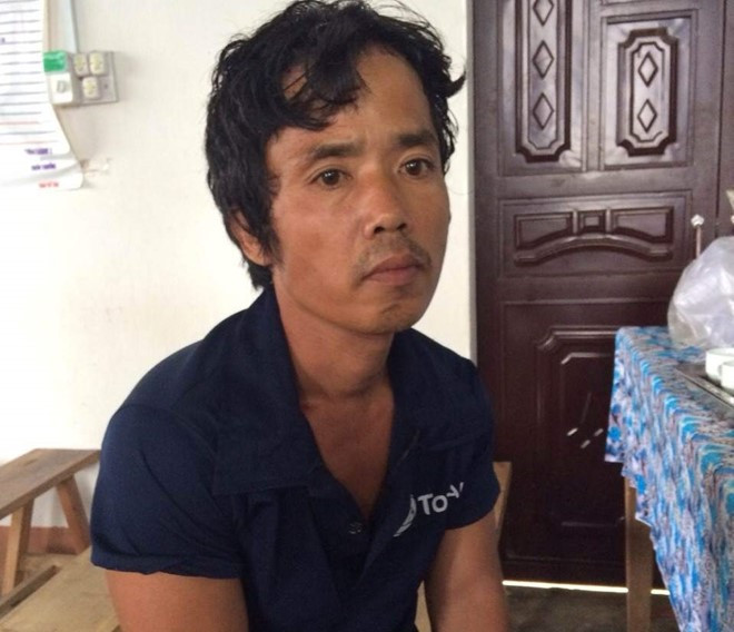 Mạnh tại cơ quan điều tra.