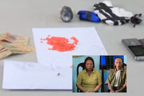 Vợ chồng Lềnh, Chư và tang vật vụ án.