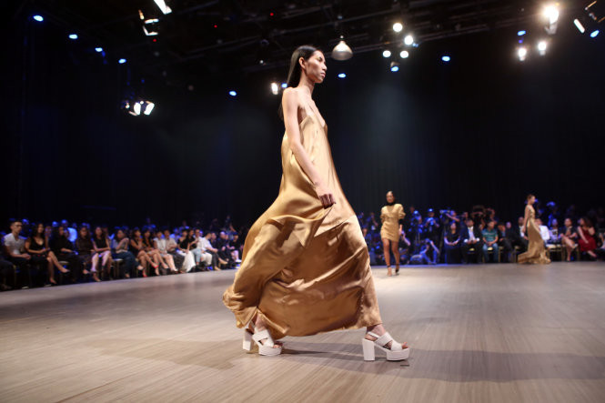 Một mẫu thiết kế của nhà thiết kế Hà Trương