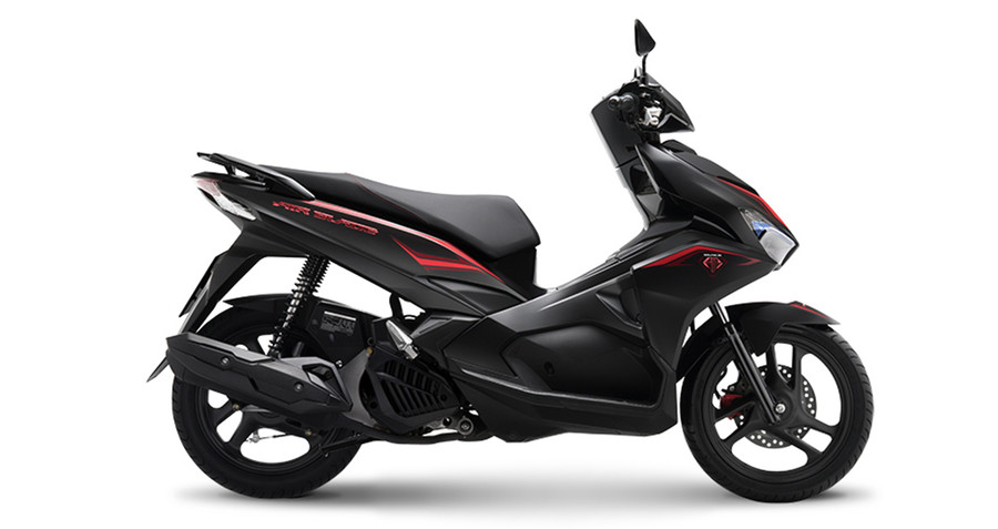 Honda Air Blade màu sơn đen mờ có giá 39.990.000 triệu đồng.  Honda Air Blade màu sơn đen mờ có giá 39.990.000 triệu đồng.