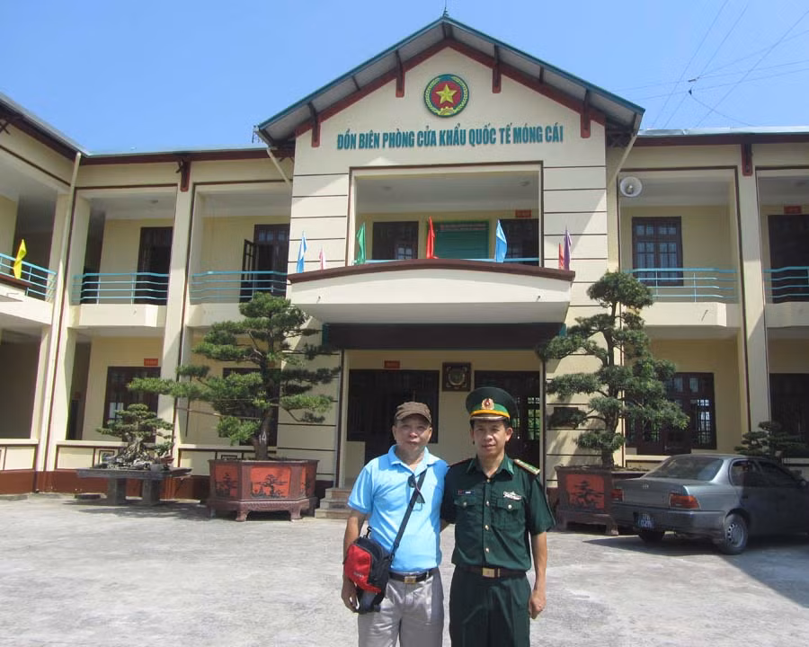 Đồn Biên phòng Trà Cổ. Ảnh: N.N.P