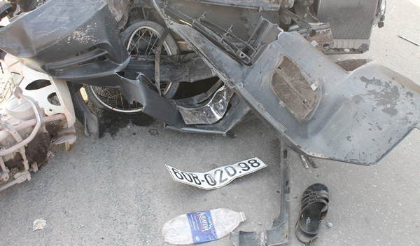 Hiện trường vụ tai nạn Hiện trường vụ tai nạn