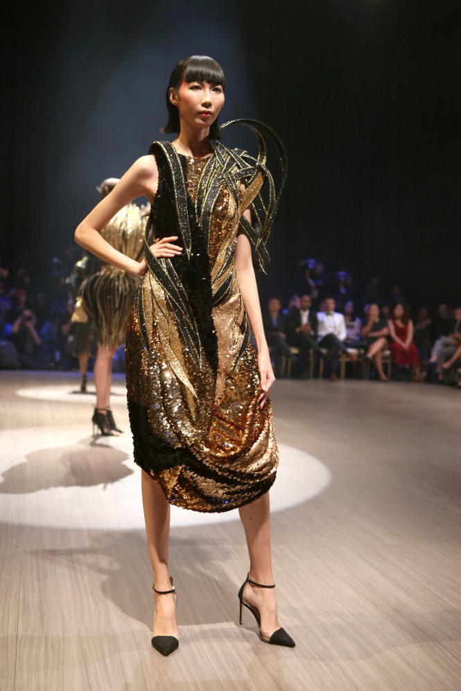 Một mẫu thiết kế của nhà thiết kế Võ Công Khanh