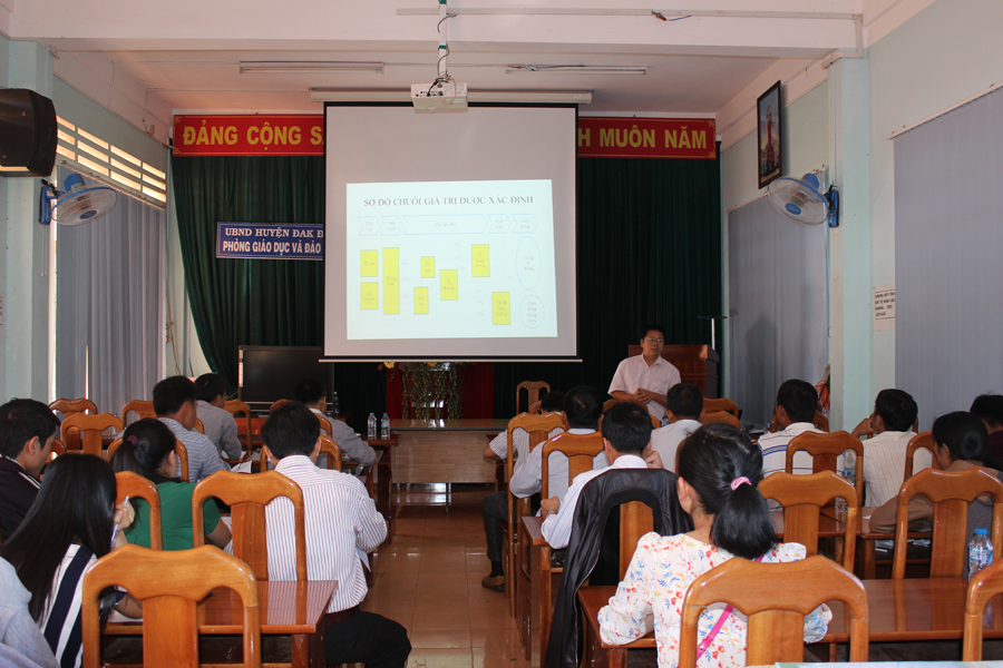 Quang cảnh hội thảo. Ảnh: N.D Quang cảnh hội thảo. Ảnh: N.D