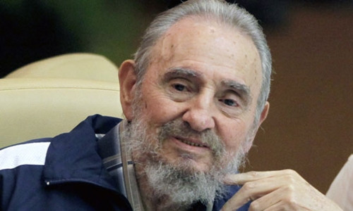 Cựu Chủ tịch Cuba Fidel Castro. Ảnh: AP.