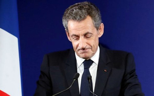 Cựu Tổng thống Pháp Nicolas Sarkozy.