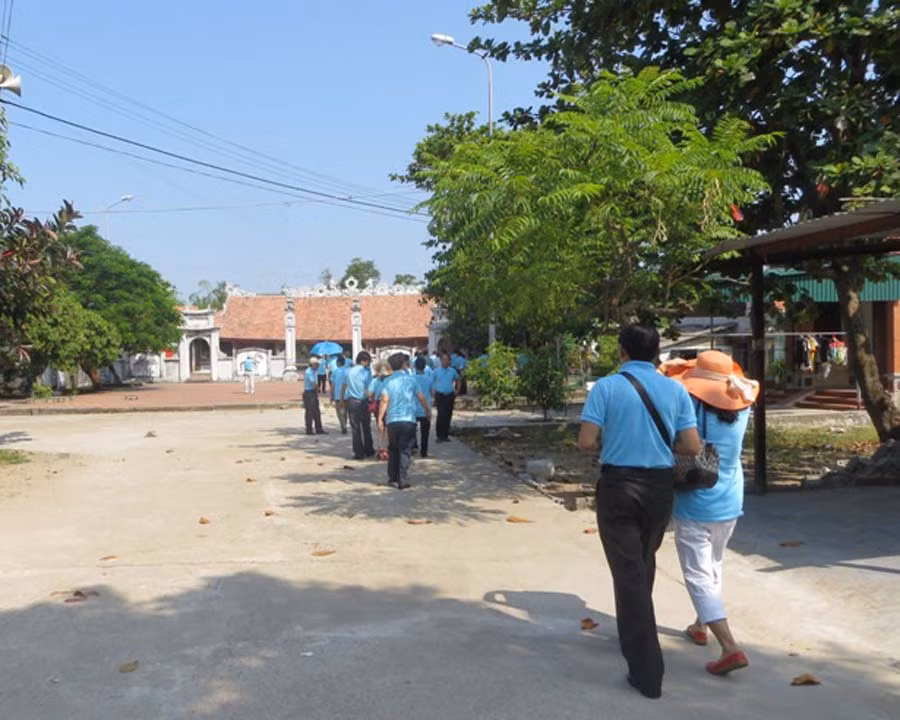 Đình Trà Cổ. Ảnh: N.N.P 