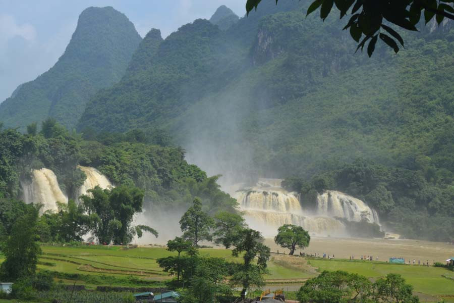  Thác Bản Giốc. Ảnh: Thanh Phong