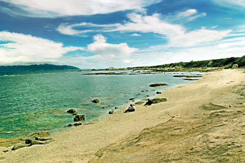 Biển xanh, nắng vàng luôn hấp dẫn khách.