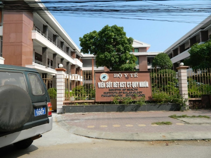  Viện Sốt rét - Ký sinh trùng - Côn trùng Quy Nhơn. Ảnh nguồn: Internet.