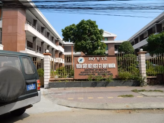  Viện Sốt rét - Ký sinh trùng - Côn trùng Quy Nhơn. Ảnh nguồn: Internet.