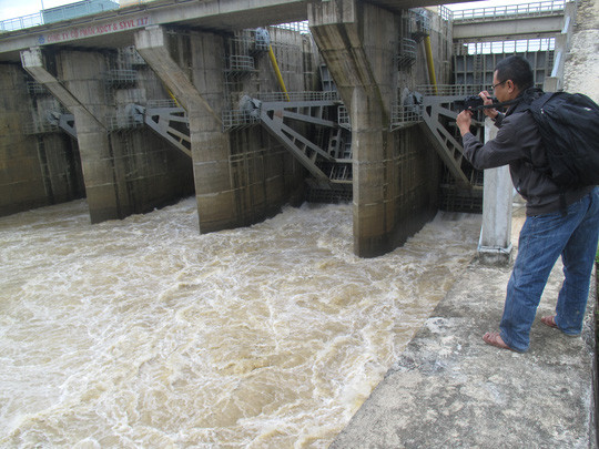 Thủy điện An Khê - Ka Nak xả lũ