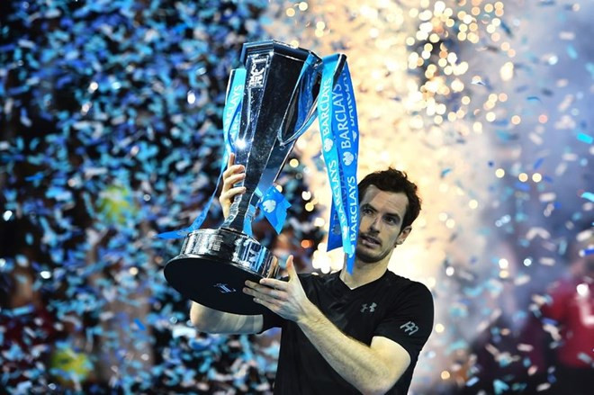 Murray lần đầu tiên đăng quang ATP World Tour Finals. Murray lần đầu tiên đăng quang ATP World Tour Finals.