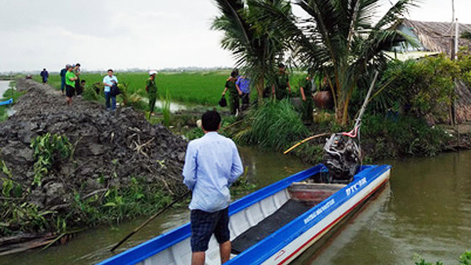 Căn chòi nơi xảy ra vụ án mạng chấn động vùng quê yên tĩnh Vĩnh Thuận