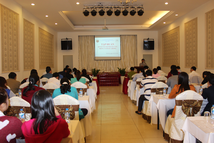 Quang cảnh lớp tập huấn. Ảnh: N.D Ảnh: N.D