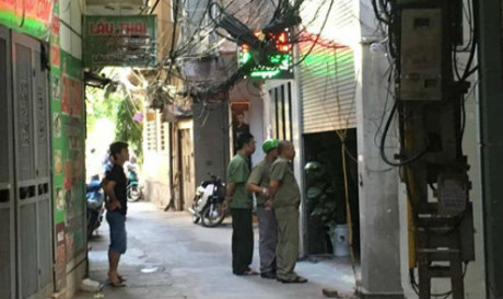 Hiện trường vụ án.