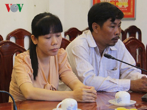 Bà Ngọc - người bị bắt giam oan. Bà Ngọc - người bị bắt giam oan.