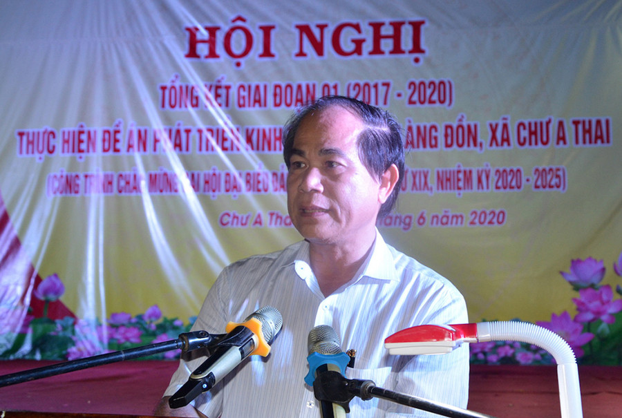 Chủ tịch UBND tỉnh Võ Ngọc Thành phát biểu tại hội nghị. Ảnh: Đ.P Chủ tịch UBND tỉnh Võ Ngọc Thành phát biểu tại hội nghị. Ảnh: Đ.P
