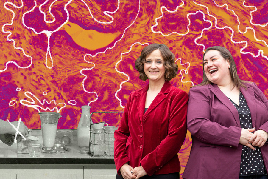 Hai nhà sáng lập Biomilq.