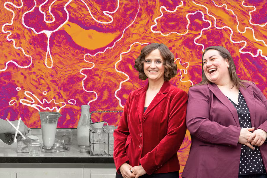 Hai nhà sáng lập Biomilq.