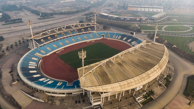 Sân Mỹ Đình sẽ được nâng cấp phục vụ SEA Games 31 Ảnh: NGỌC THẮNG