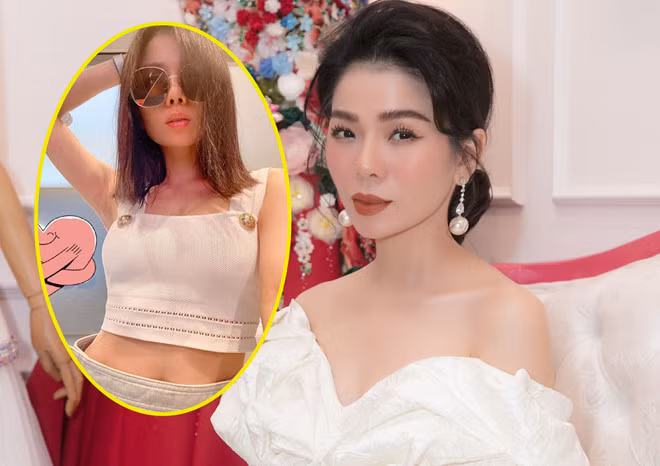 Ca sĩ Lệ Quyên tích cực tập luyện để có ngoại hình nóng bỏng ẢNH: FBNV