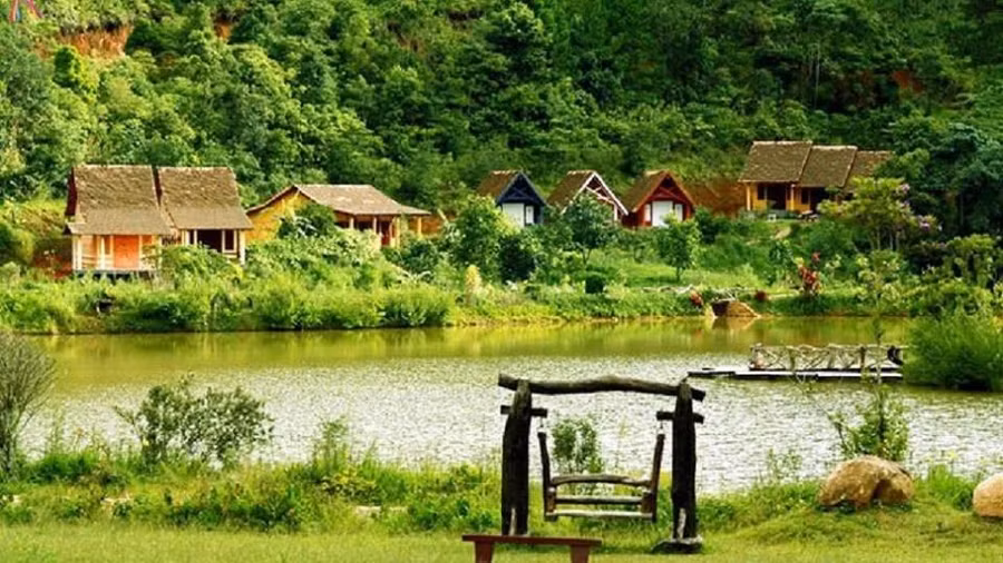 Làng Cù Lần. Ảnh: Dalatcity