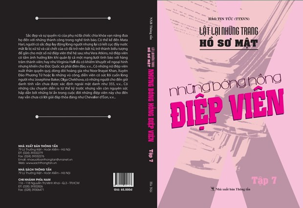 Cuốn sách “Lật lại những trang hồ sơ mật - Những bóng hồng điệp viên.” Cuốn sách “Lật lại những trang hồ sơ mật - Những bóng hồng điệp viên.”