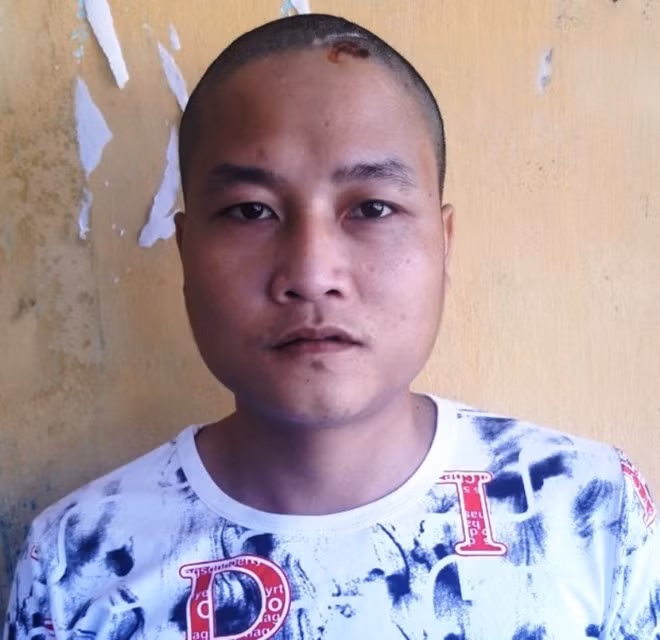  Bị can Lô Văn Lợi tại cơ quan điều tra - Ảnh: Nam Thịnh