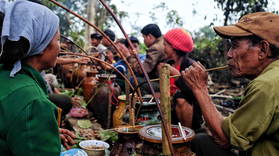 Lễ hội Pơ thi ở Ia O (huyện Ia Grai, Gia Lai). Ảnh: Minh Châu Lễ hội Pơ thi ở Ia O (huyện Ia Grai, Gia Lai). Ảnh: Minh Châu